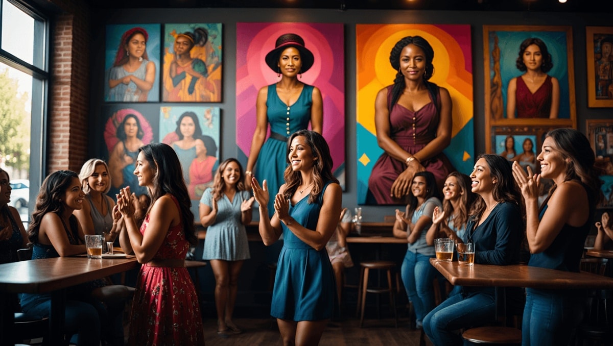Corazón Cafe’s Chingonas gallery honors ‘badass women’ through art