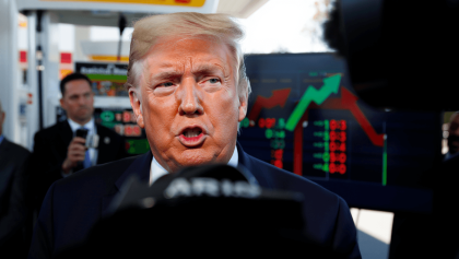 See President Trump claim gas prices will 'drop' after Iran war