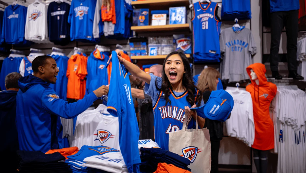 Where to buy Oklahoma City Thunder apparel ahead of the Playoffs