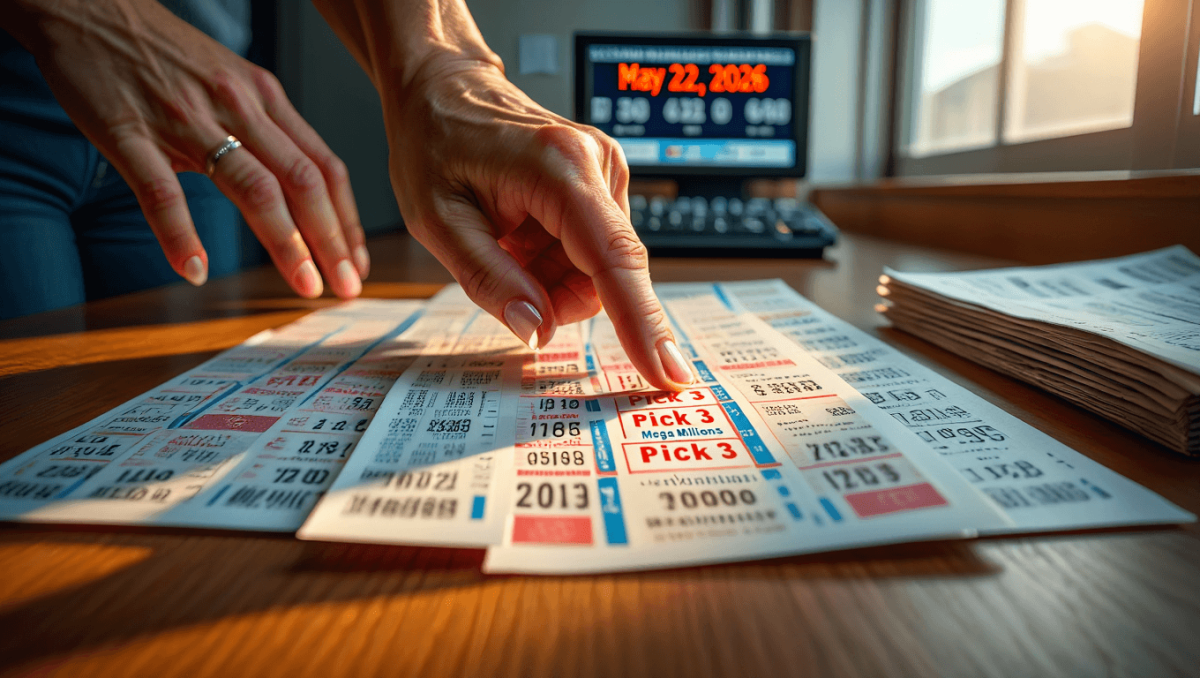 Oklahoma Lottery Mega Millions, Pick 3 results for May 22, 2026
