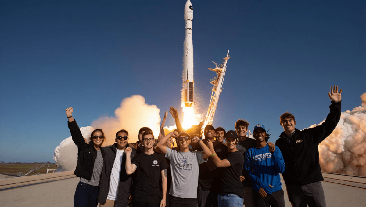 Student-run lab launches 13th satellite from Vandenberg
