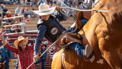 Riding in their footsteps: family legacies live on in Cal Poly Rodeo