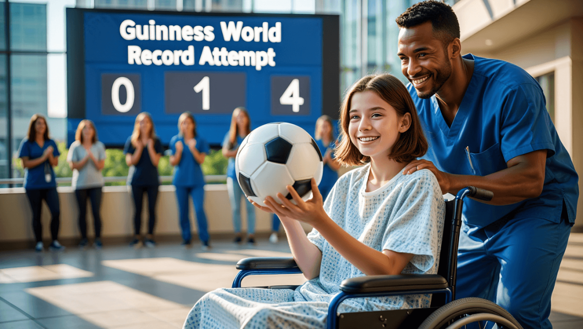 Stillwater teen helps set Guinness World Record, while recovering from spinal cord injury