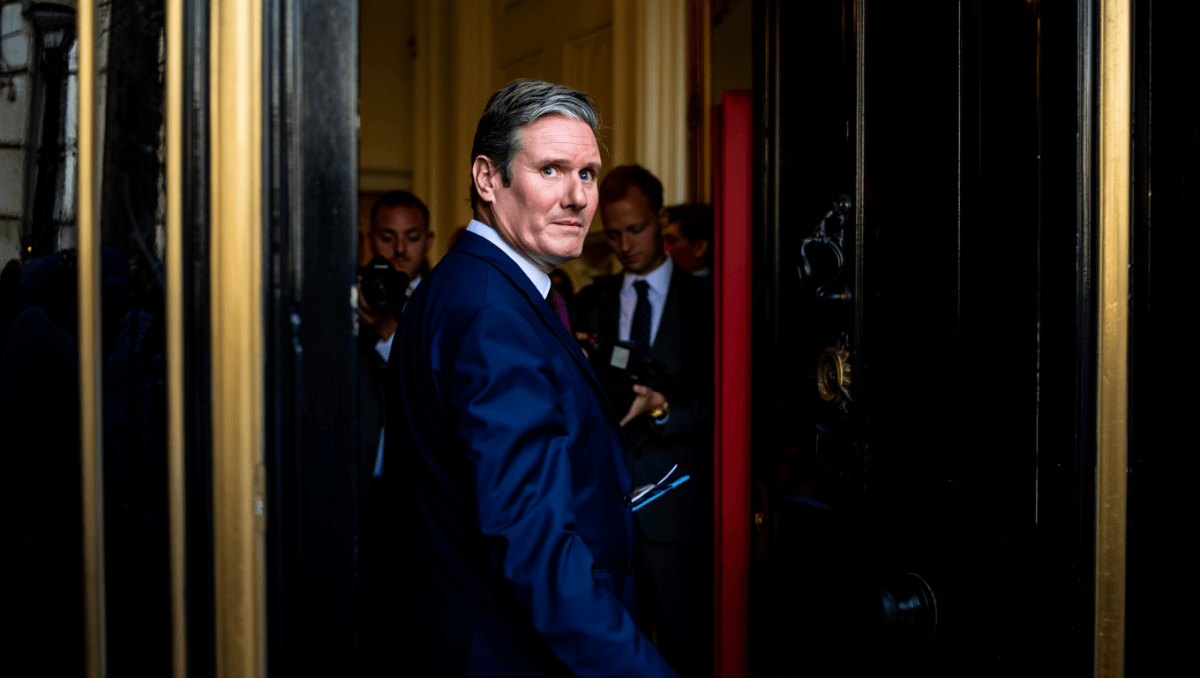 British Prime Minister Keir Starmer announces his resignation