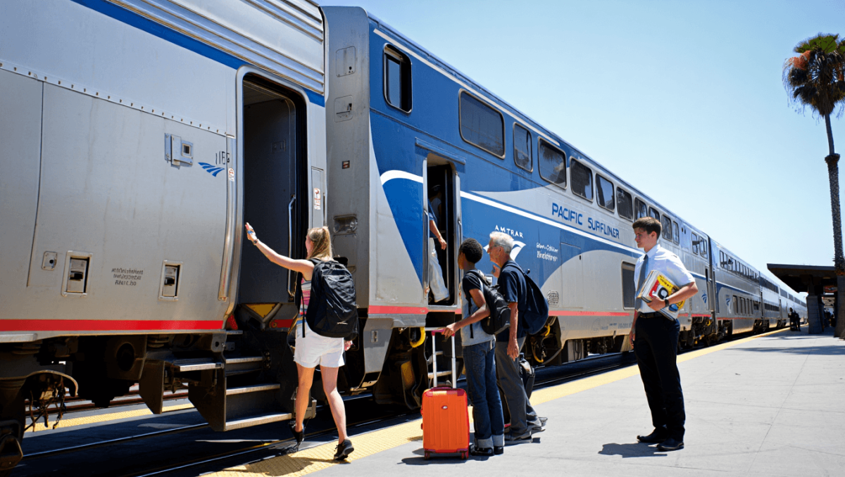 Amtrak Pacific Surfliner adds third daily trip from LA to San Luis Obispo