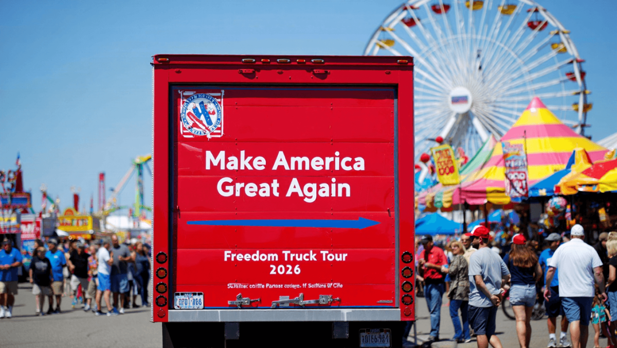 Trump-backed 'Freedom Truck' to stop in OKC, Tulsa during state fairs