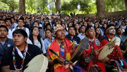Scenes from the opening ceremonies of the National UNITY ConferenceTribes