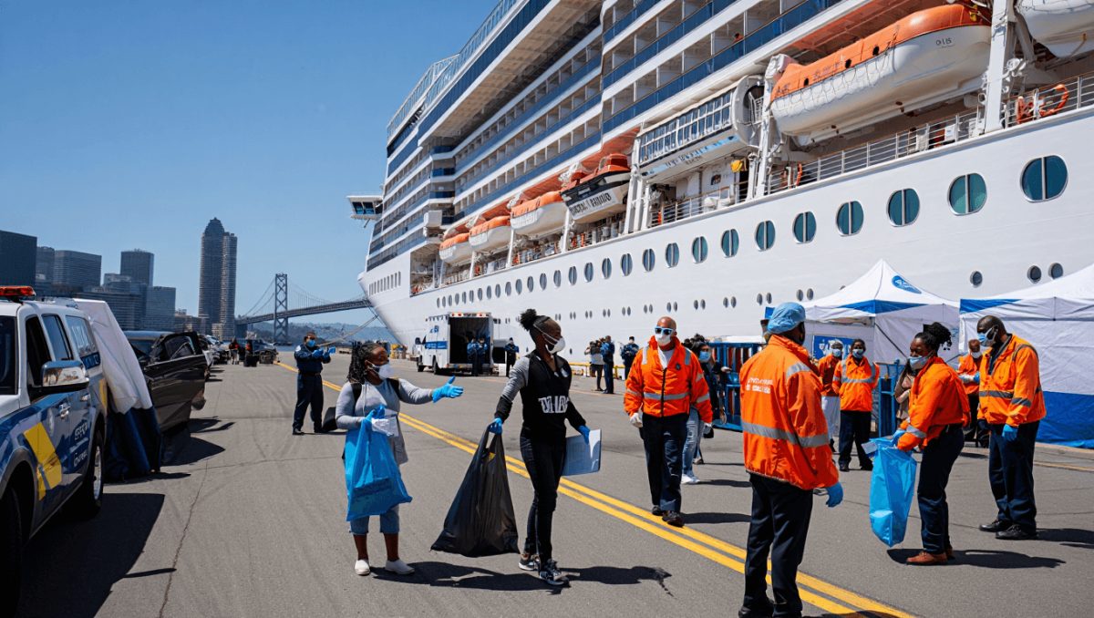Cruise ship docked in San Francisco hit by norovirus outbreak