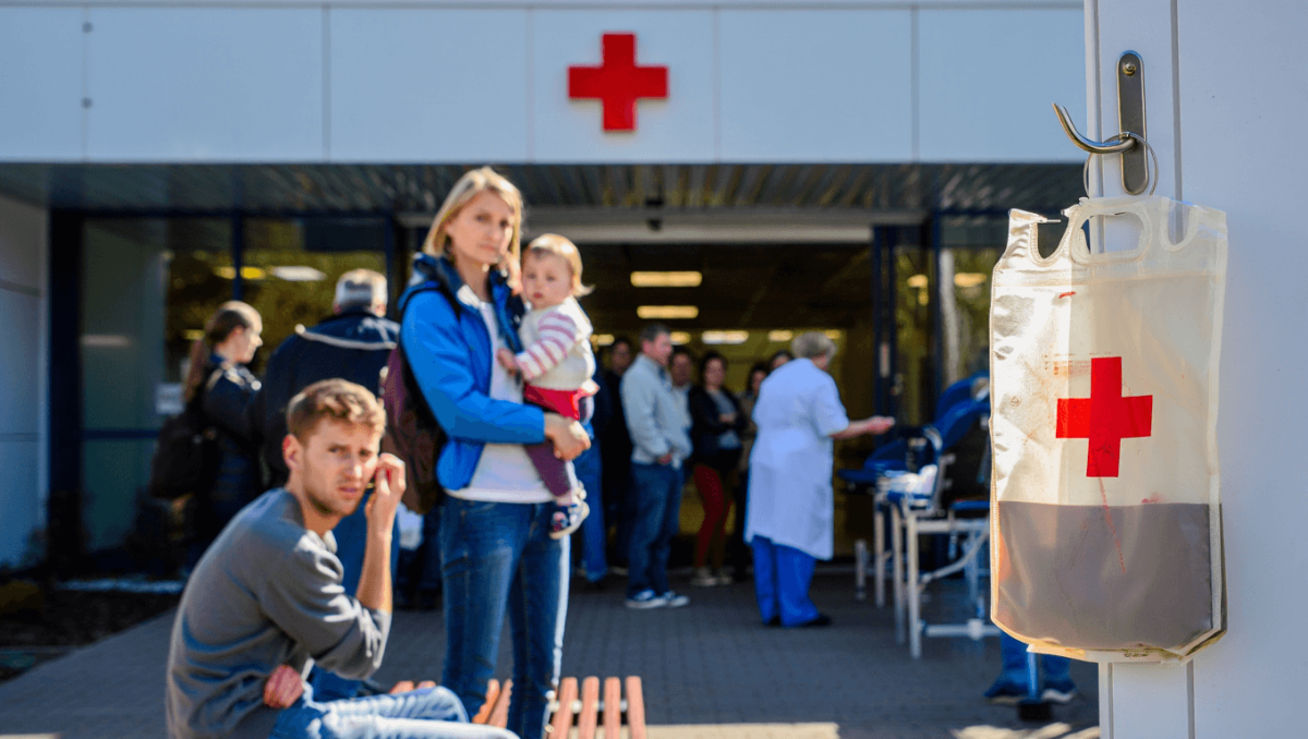 Red Cross declares second-ever 'blood supply crisis' as healthcare providers deal with shortage