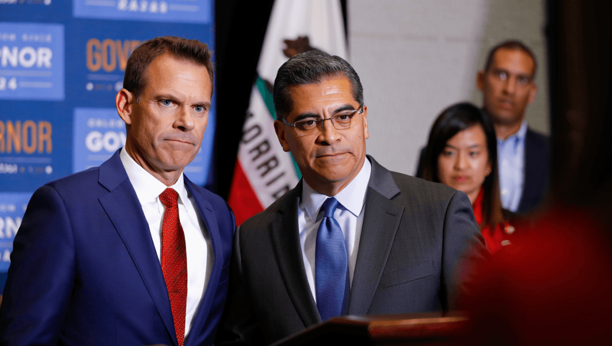 Steve Hilton, Xavier Becerra lead primary governor race