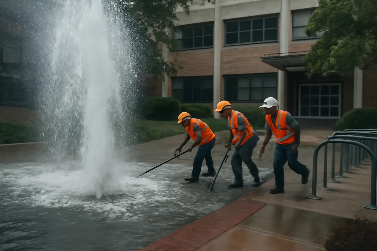 Cal Poly water outage ends: several buildings regain service after pipe fix