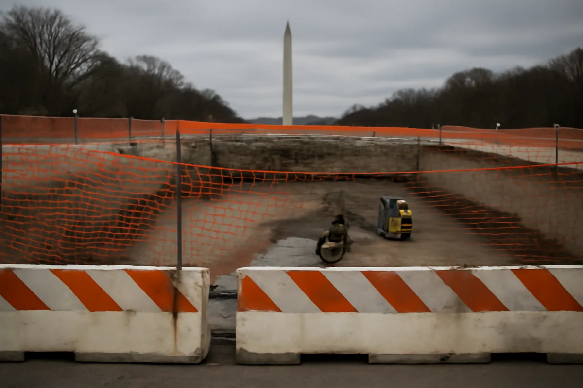 DC reflecting pool condition laid bare as renovation fuels controversy