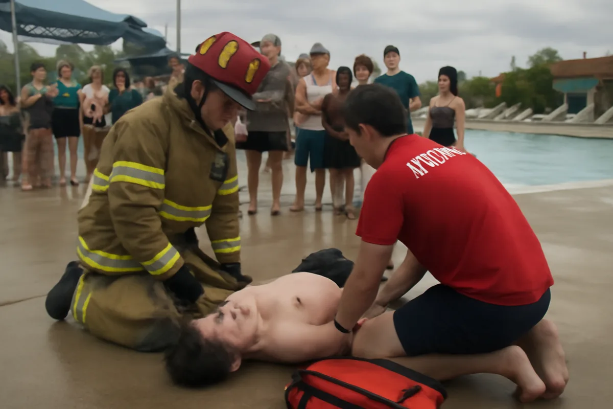 Friends and relatives had gathered at the OKANA waterpark in Oklahoma City when emergency crews were called to the outdoor swimming area at about 3 p.m., according to the Oklahoma City Fire Department. Firefighters found a lifeguard had already removed