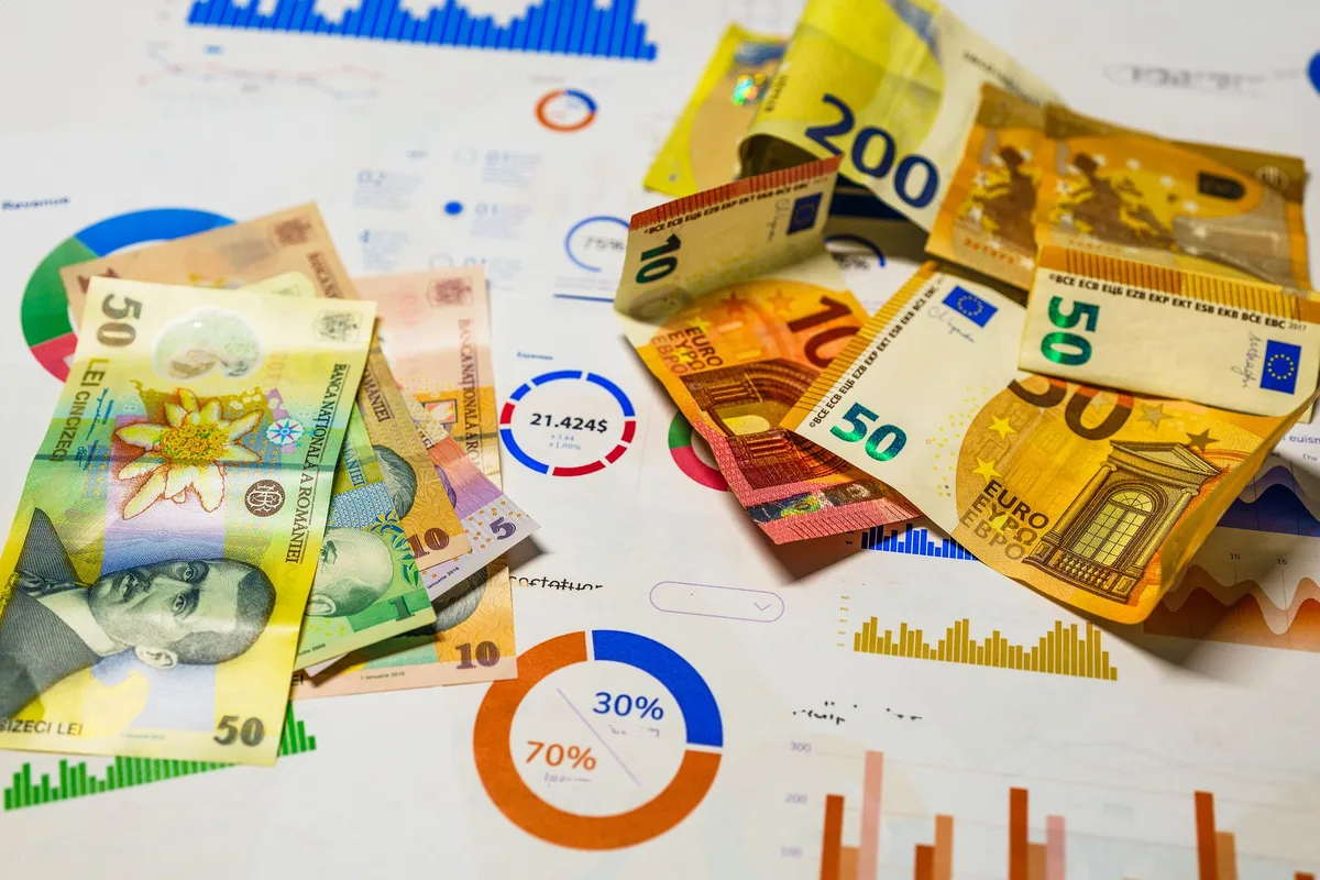 Inflation trends and data comparison chart