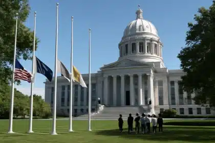 Oklahoma lowers flags statewide after firefighter killed on duty