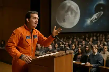 Victor Glover returns to Cal Poly: astronaut urges global unity beyond the moon